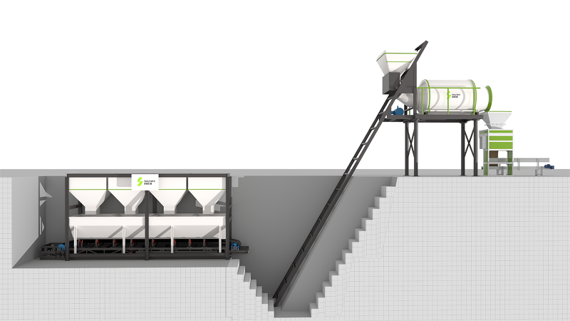 BB fertilizer production line